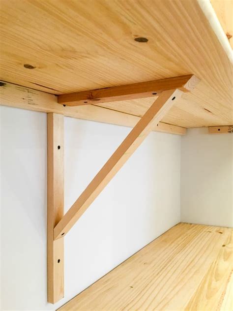 pantry shelf support brackets